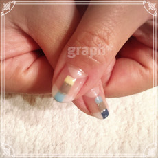 blocking french nail by graph*